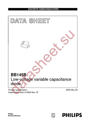 BB145B T/R datasheet  